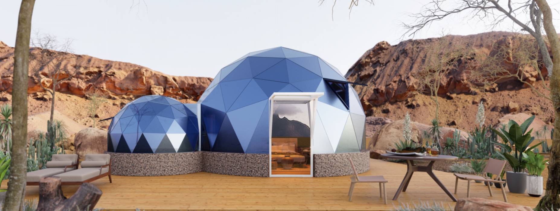 赣州球形智能光伏玻璃星空房